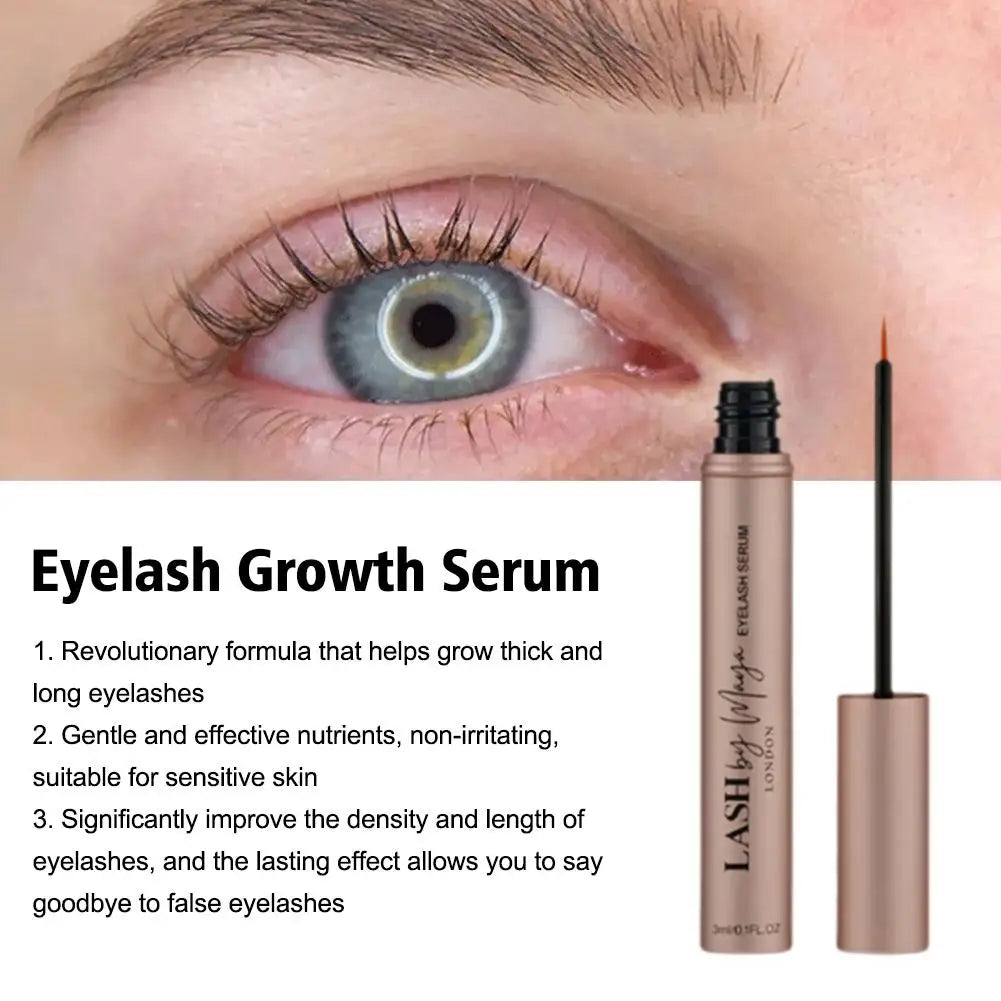 1/3/5PCS 3ML Eyelash Growth Serum Lifting Eyelashes Enhancer Eye Lash Fuller Thicker Nourish Lashes Longer Lengthening Essence