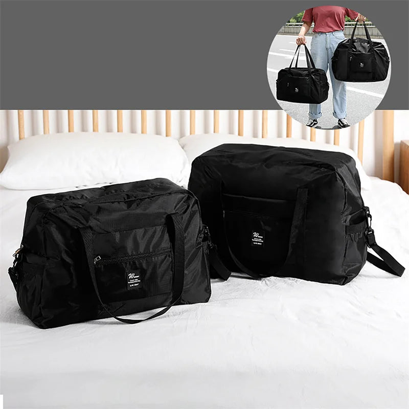 Travel Luggage Handbag Large Capacity Multifunctional Adjustable Lightweight Business Trips Short Distance Clothing Storage Bag
