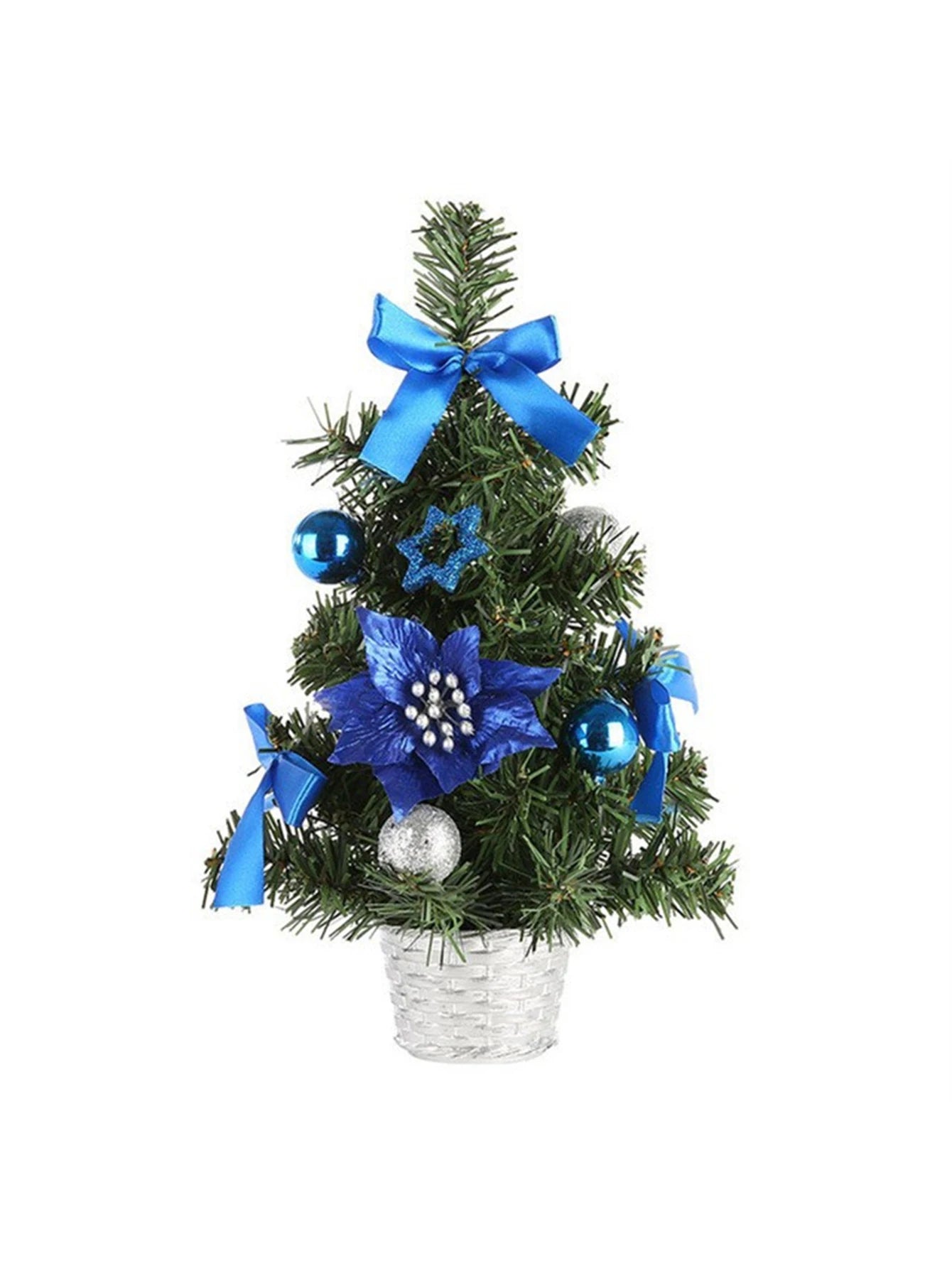20/30/40cm Christmas Tree Home Bedroom Party Decorations Artificial Christmas Tree Children DIY Handicraft 2025 New Year Gift