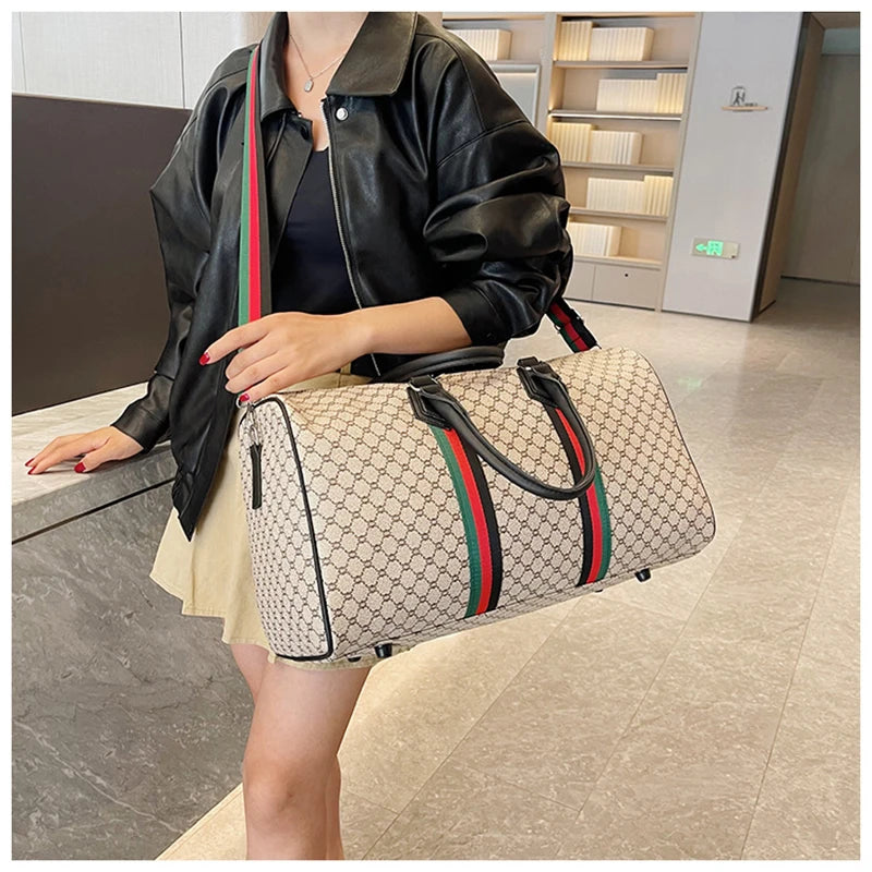 Women's Bag Travel Duffle Totes Gym Sports Fitness Luxury Business Large Capacity Casual Luggage Handbag Outdoor Weekend Bag