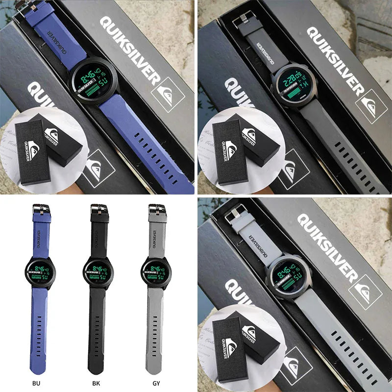 Men's Electronic Watch Multifunctional Waterproof Luminous Trend Sports Running Student Watch Fashionable