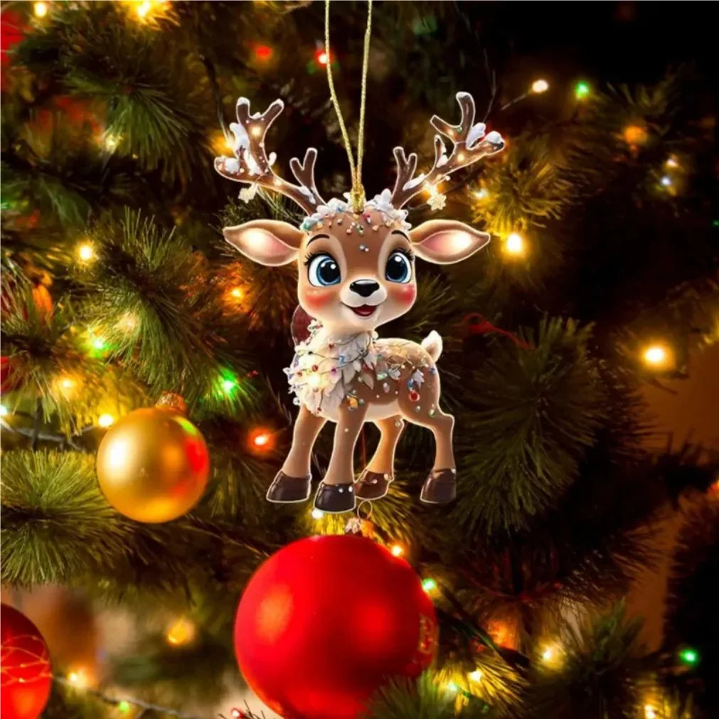 Christmas Decoration Deer Xmas Tree Elk Ornament Home Decor Reindeer Merry Christmas Gift Natal Navidad Noel New Year 2026