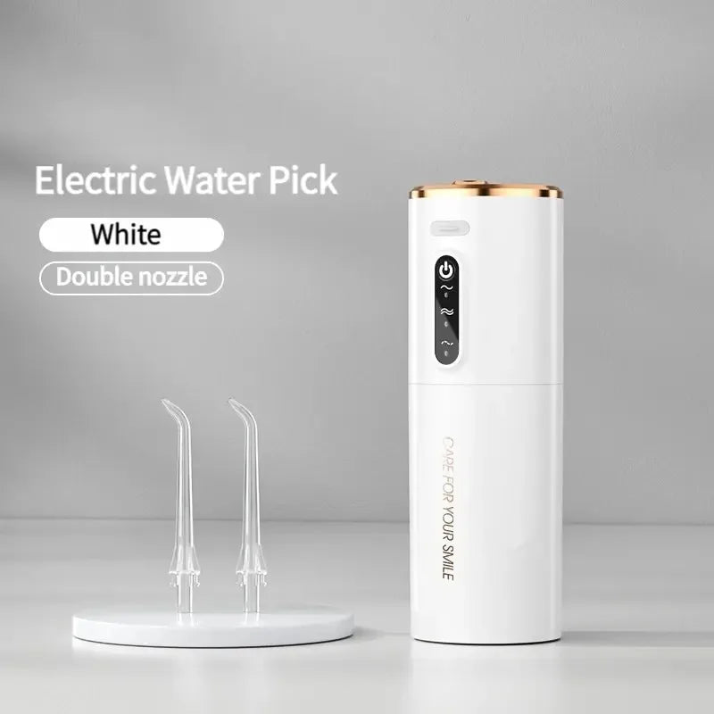 Portable Electric Oral Irrigator Water Flosser 3 Modes Waterproof Dental Cleaner for Teeth Personalized Oral Care