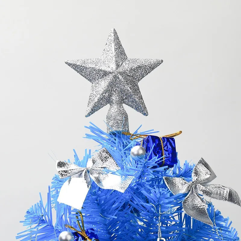 Desktop Mini Christmas Tree Pink Christmas Tree Desktop Ornament Holiday Decorations with Lights Christmas Tree 60cm/45cm