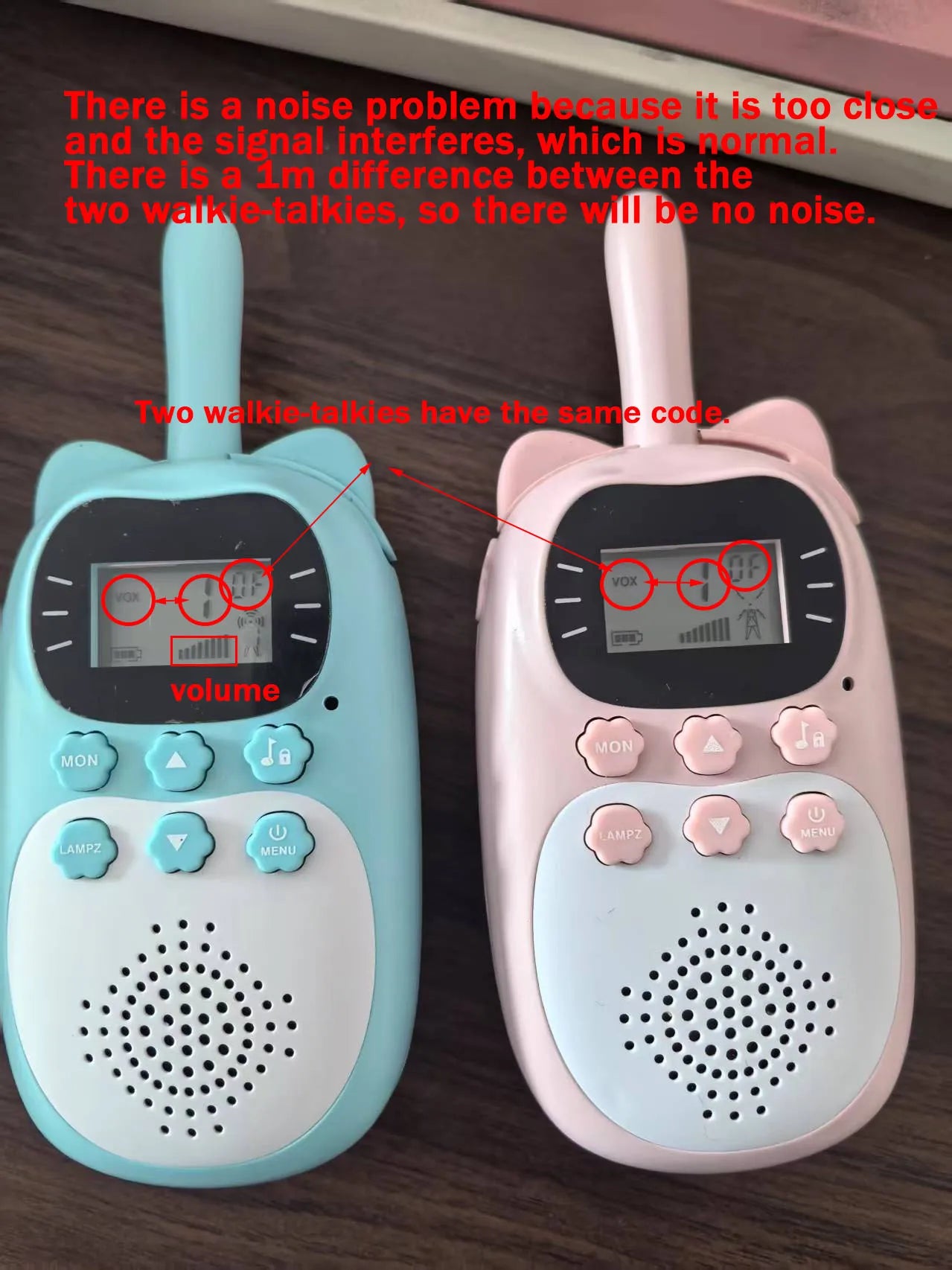 Kids Walkie Talkie 2PCS Electronic Toys Children Spy Gadgets Baby Radio Phone 3km Range Christmas Birthday Gift For Boys Girls