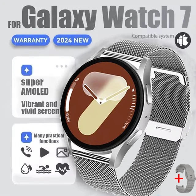 2025 New SmartWatch 7 Men GPS Tracking NFC Control Health monitoring Women SmartWatch Health Tracker Bluetooth call Smart Watch