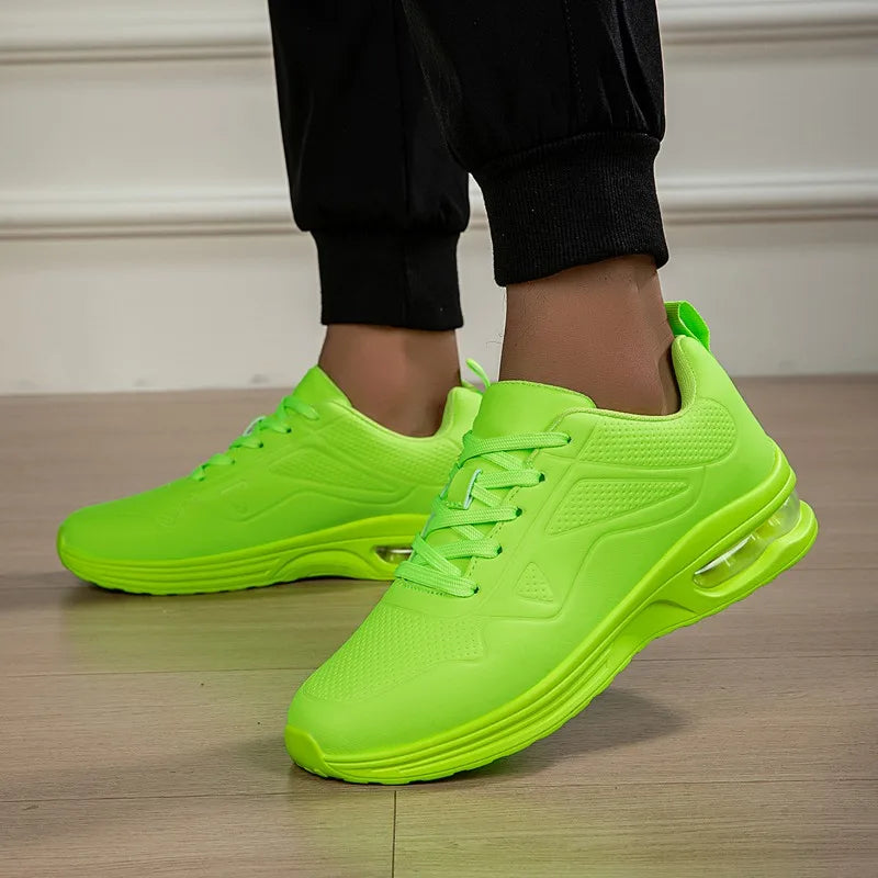 Men’s Lightweight Anti-Slip Walking Shoes – Breathable Lace-Up