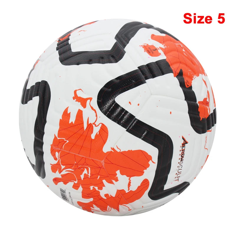 Premium Soccer Ball Size 4 & 5 – PU Seamless Outdoor Football