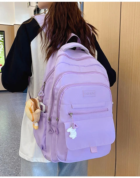 Large Waterproof School Backpack for Teens