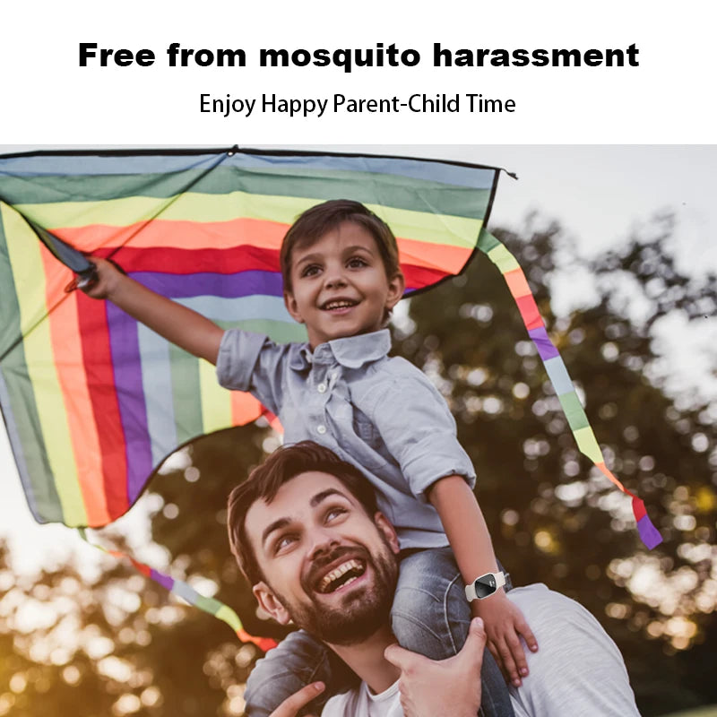 New USB Rechargeable Mosquito Repellent Bracelet Adjustable Silicone Wristband Safe for Kids and Adults Long Lasting Protection