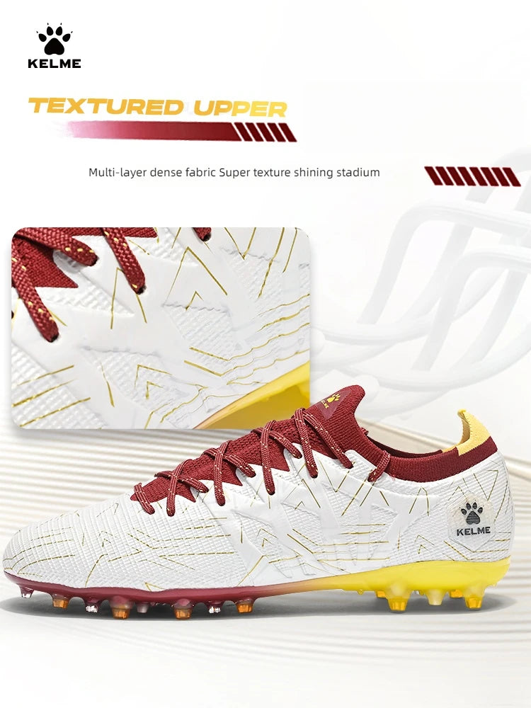 KELME Men’s Soccer Cleats – Professional AG Training Shoes