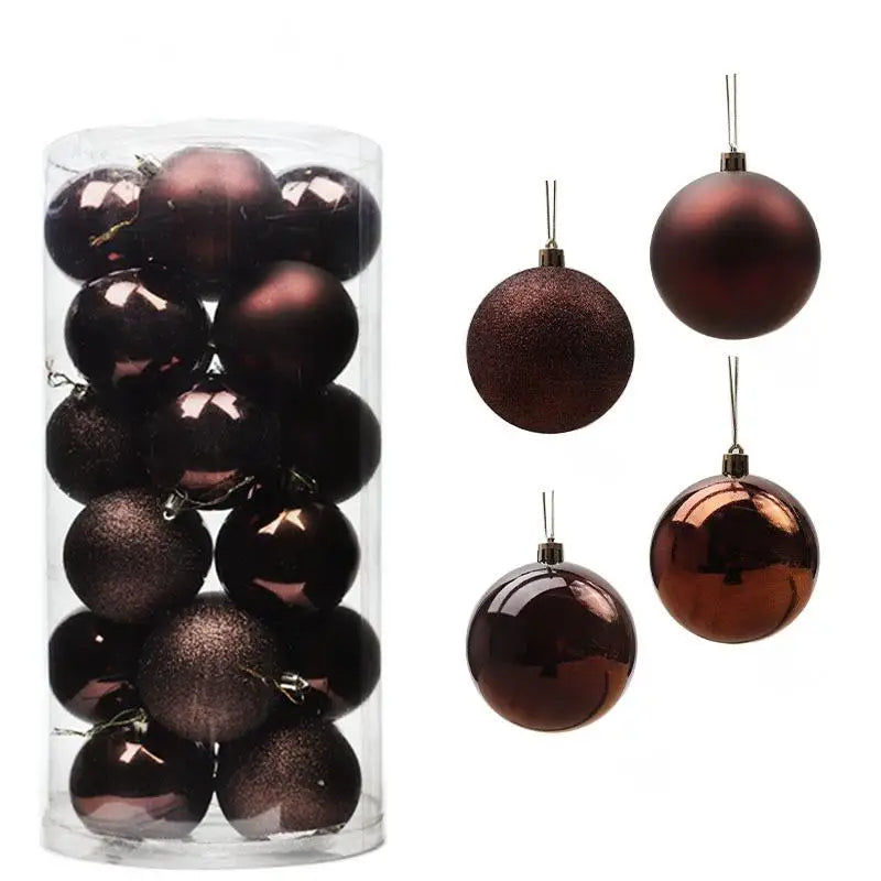 32 Style Christmas Balls Gold Red Christmas Tree Decoration Hanging Bauble Balls Pendant Xmas Party Supplies New Year Gift 2026