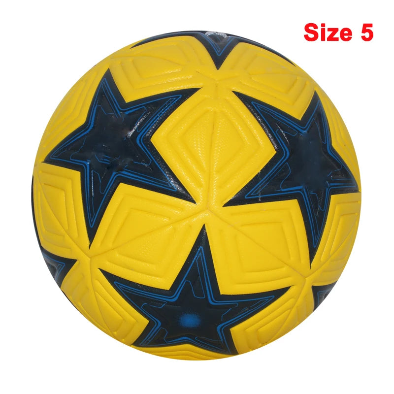 Premium Soccer Ball Size 4 & 5 – PU Seamless Outdoor Football