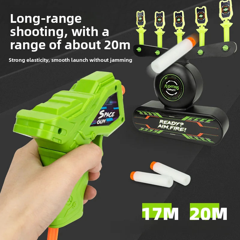 Suspended Tactical Electric Luminous Dart Board Target System for Children Airsoft Shooting Game Outdoor Sports Educational Toy