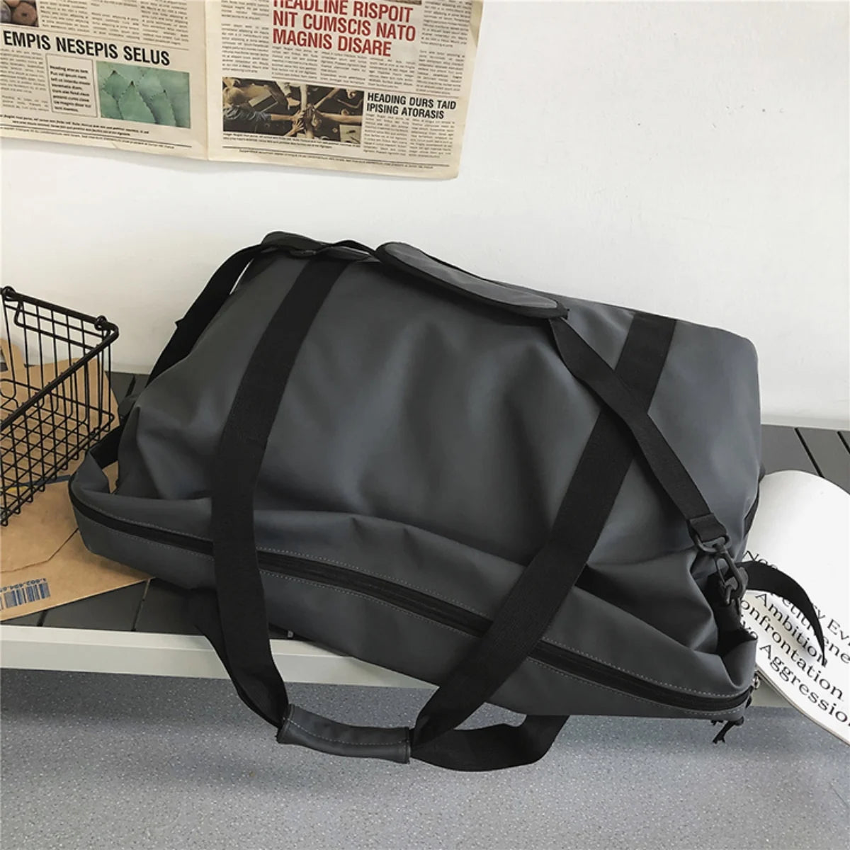 Large Capacity Lightweight Travel Sports Duffle Bag