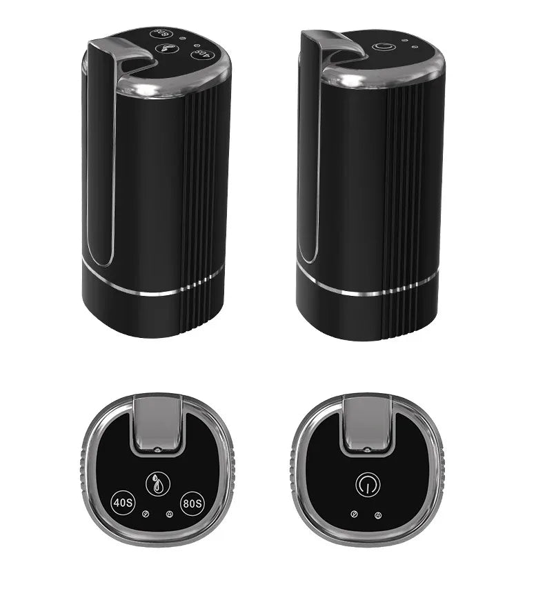 Foldable Water Dispenser Pump Handheld Portable USB Rechargeable Electric for Bottle Jug No Spill Quick Flow Desk Travel Camping