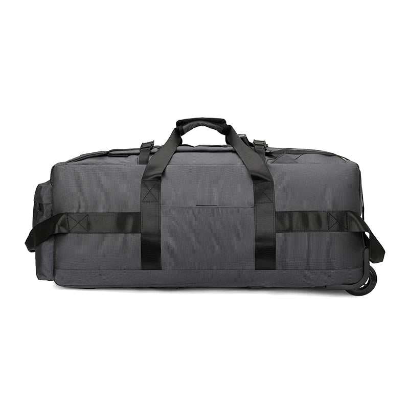 Travel Bag, Large Capacity Handbag, Portable Outdoor Carry-On Luggage, Wheeled Travel Bag, Convenient and Practical Unisex Travel Bag