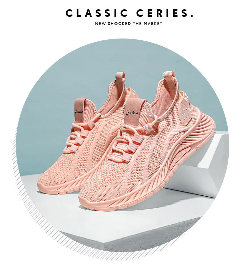 Women’s Breathable Mesh Sneakers Lightweight Summer Shoes