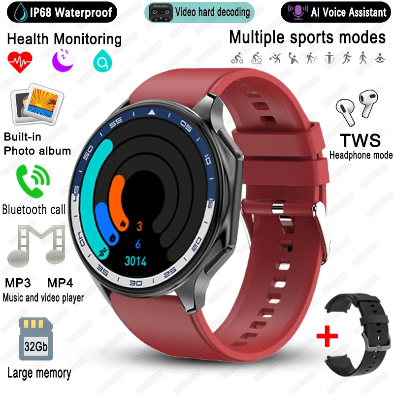 Watch X AMOLED Smart Watch with 32GB & Bluetooth Call