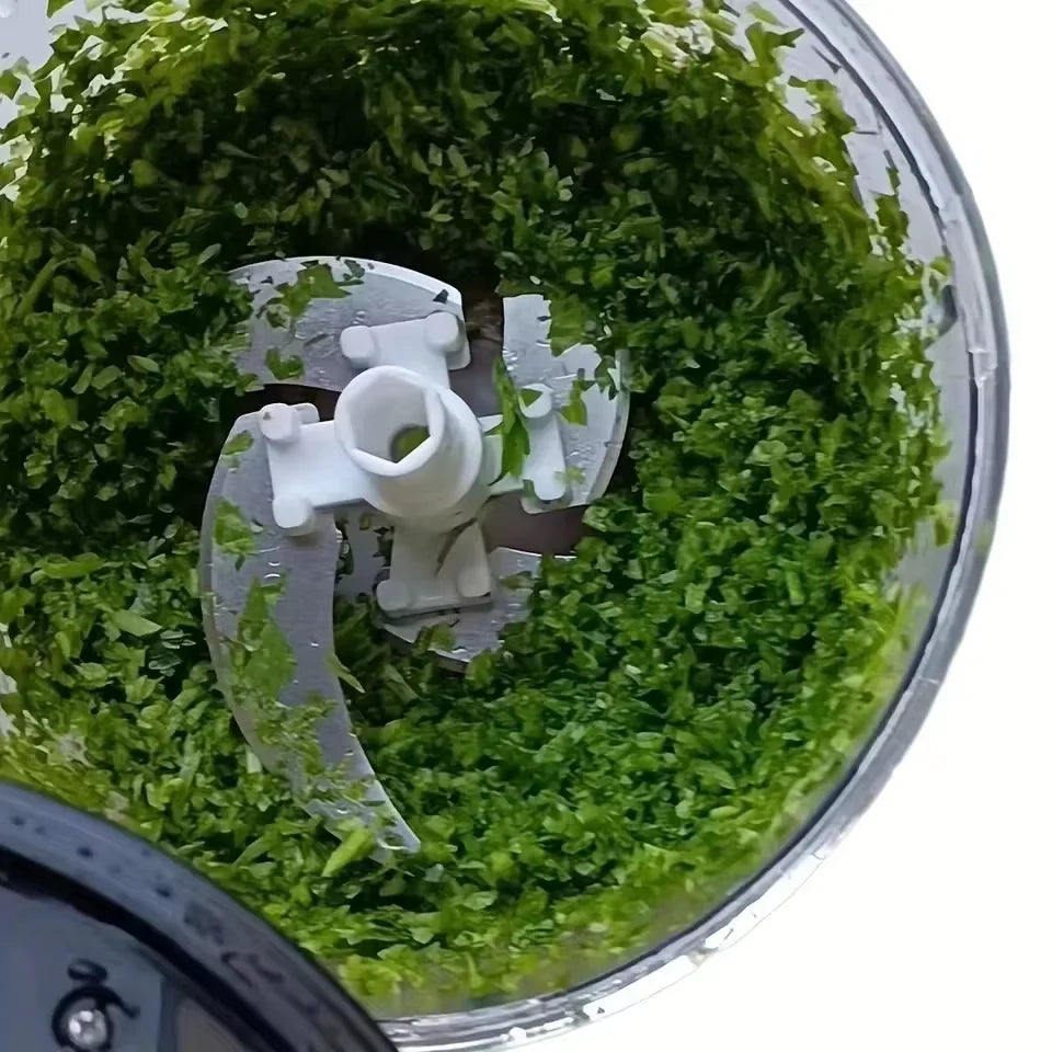 Manual Multifunctional Food Processor Chili Garlic Slicer Vegetable Fruit Chop up Machine for Kitchen