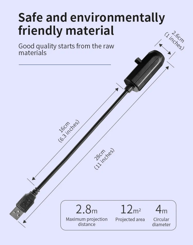 2025 Christmas Day LED Night Light USB Flexible Projector Light Holidays Party led Atmosphere Lights Starry Moon Ambient Lamp