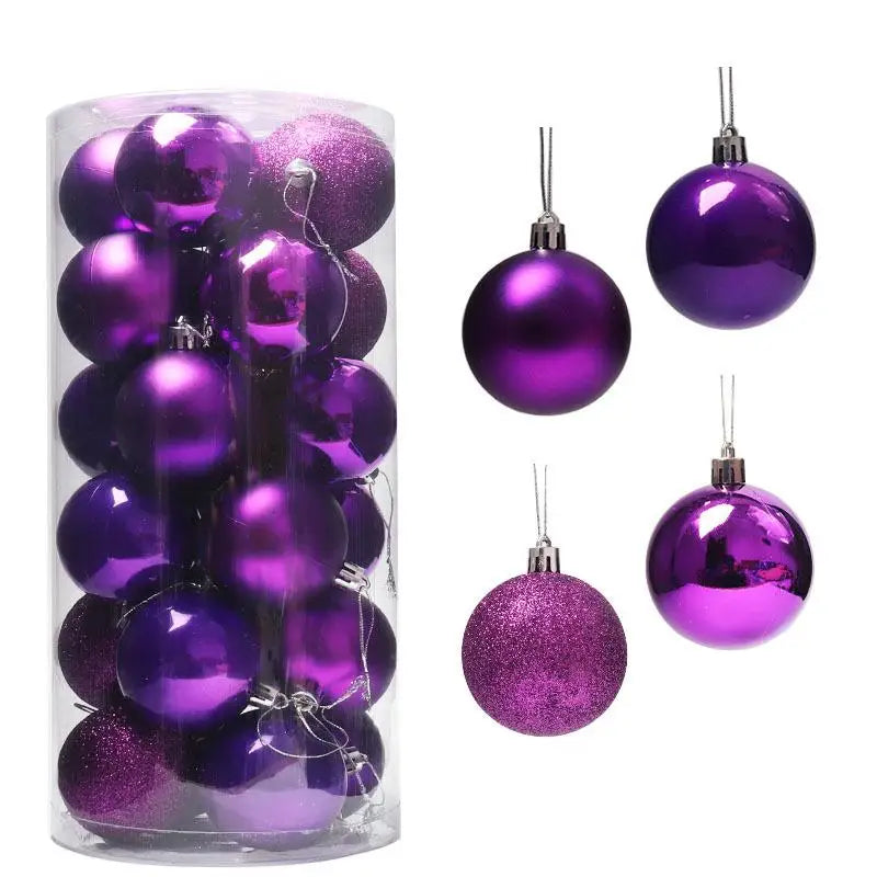 32 Style Christmas Balls Gold Red Christmas Tree Decoration Hanging Bauble Balls Pendant Xmas Party Supplies New Year Gift 2026