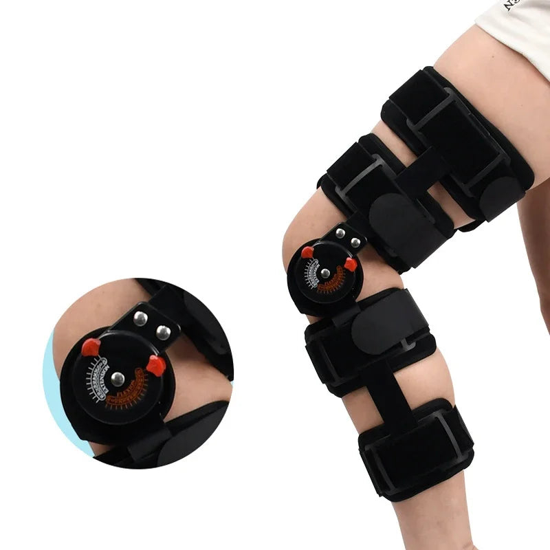 Model Orthopedic Support Stabilizer After Surgery Adjustable Hinged Knee Brace Knee Joint Fixation Stretcher Health Care