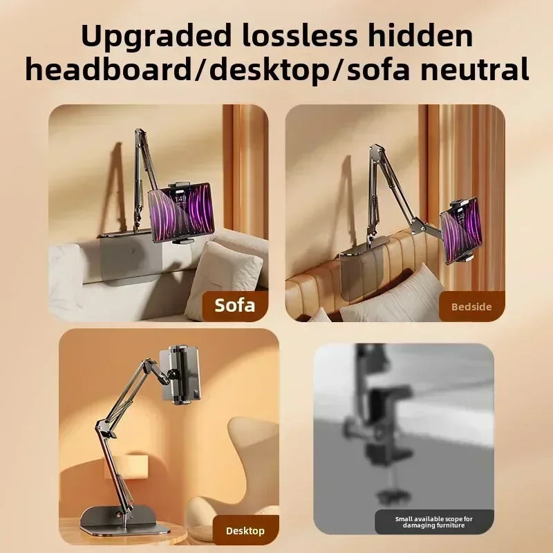 Adjustable Lazy Phone Stand – Bedside & Desktop Holder