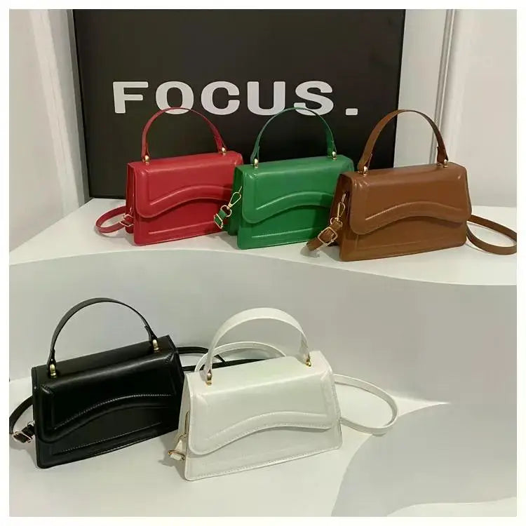 PU Leather Women’s Shoulder & Crossbody Tote Bag