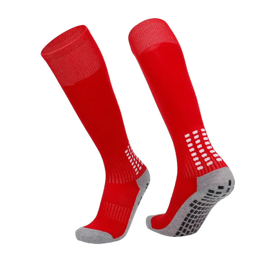 Long professional football socks with shock absorption, anti slip, thick towel bottom, basketball socks, sports socks