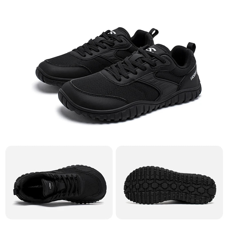 Hobibear Wide Toe Sneakers – Breathable Lightweight Running & Walking Shoes