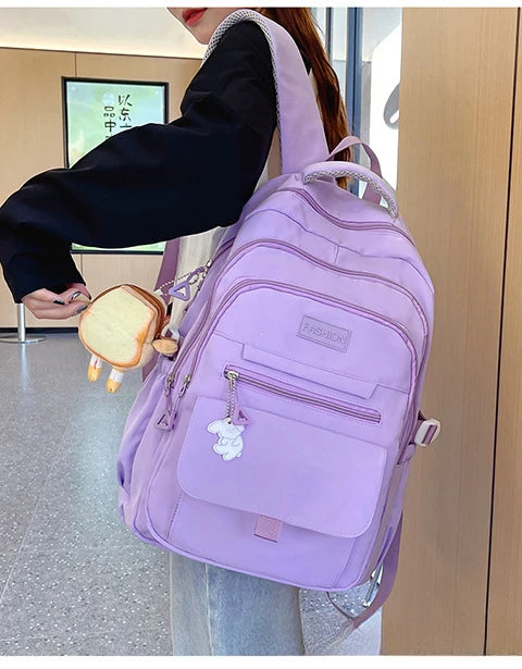 Large Waterproof School Backpack for Teens