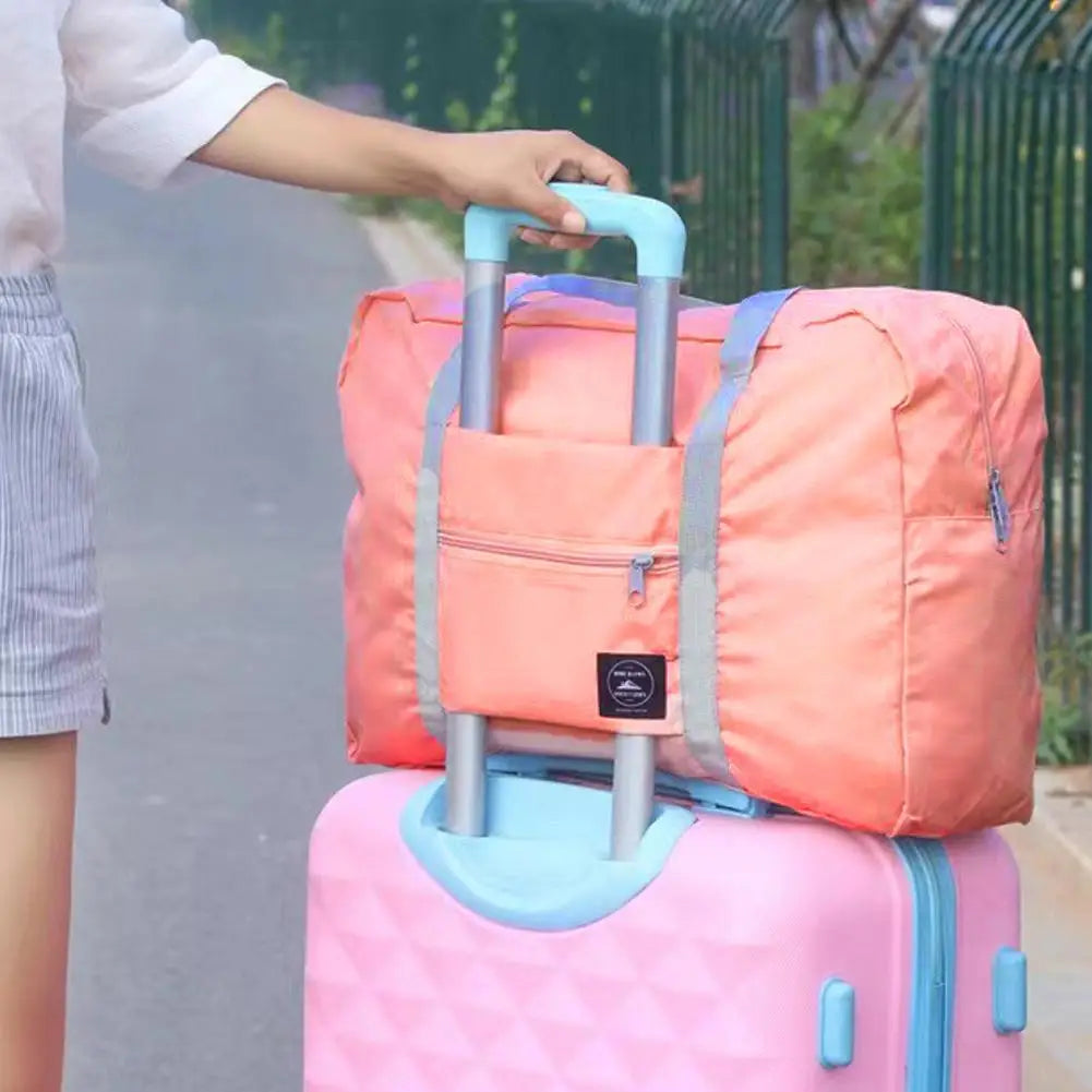 Travel Bag Folding Travel Storage Bag Travel Storage Bags Boarding Luggage Clothes Handbags Picnic Move House Large Handbag
