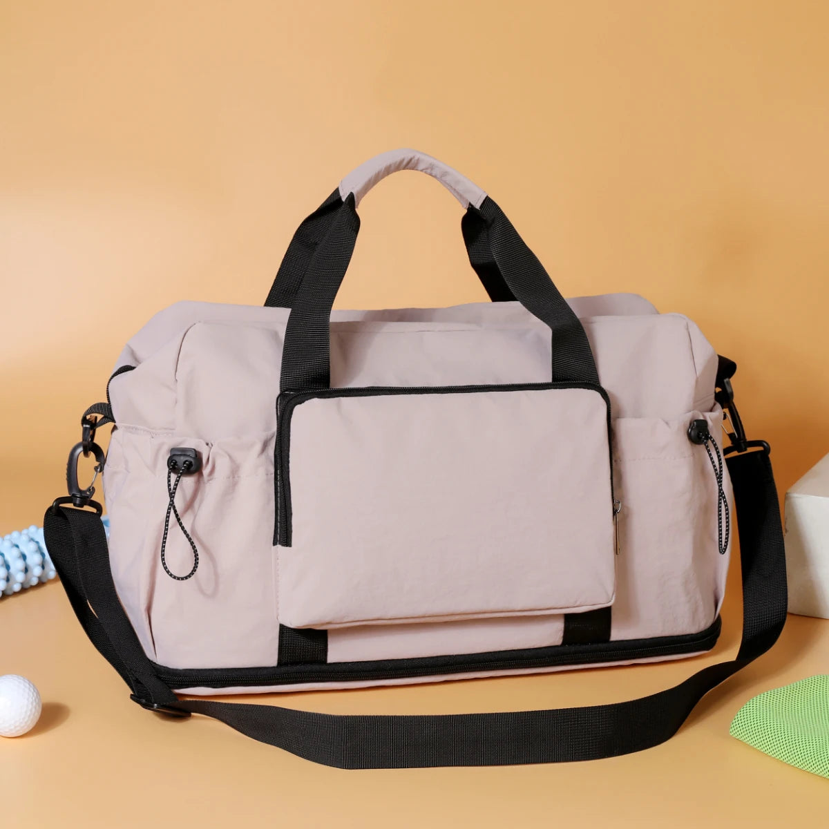 Large Travel Duffle Bag with Trolley Sleeve