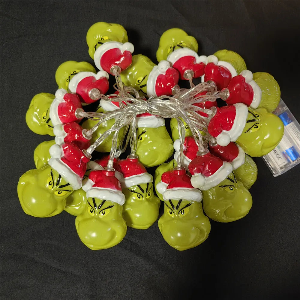 Christmas LED Lights String Lights Decorations for Tree Home Garden Indoor Outdoor Beads Halloween Day Holiday Decorations