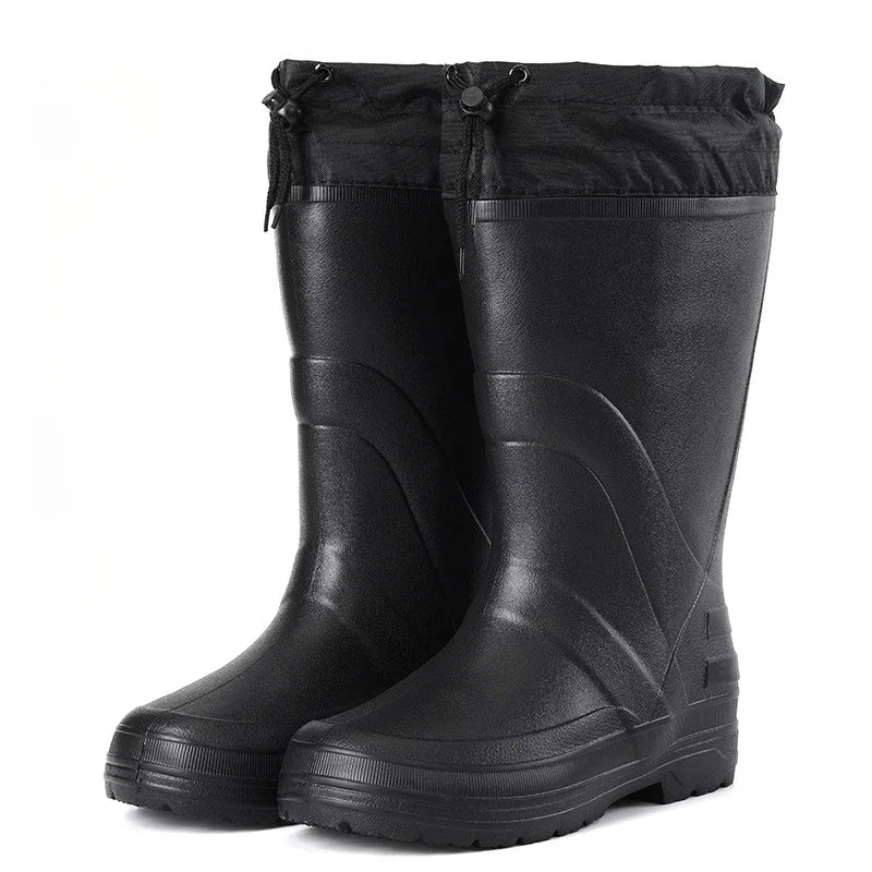 Men’s Waterproof EVA Rain Boots – Non-Slip Winter Shoes