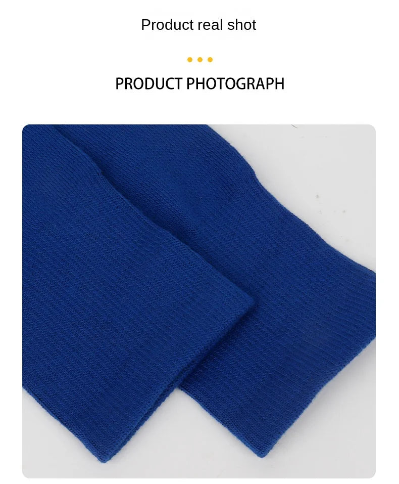 Long professional football socks with shock absorption, anti slip, thick towel bottom, basketball socks, sports socks