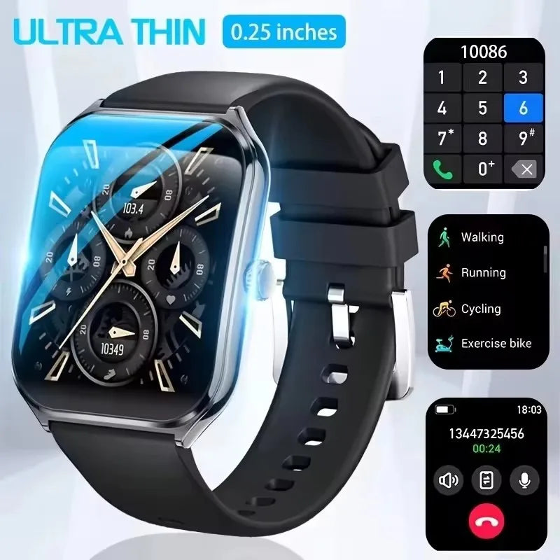 AMOLED GPS Smartwatch with BT Call & Heart Rate