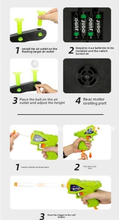 Suspended Tactical Electric Luminous Dart Board Target System for Children Airsoft Shooting Game Outdoor Sports Educational Toy