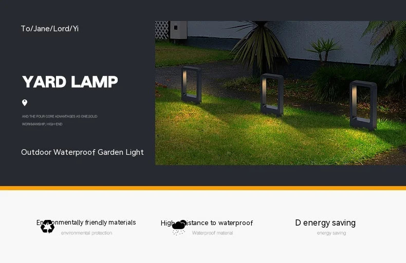 LED10W Lighting Lawn Lamp Outdoor Waterproof IP65 Aluminum Alloy Chinese-Style Arch Shape Park Villa Garden Landscape Decoration