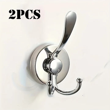 No-Drill Hooks Stainless Steel Waterproof Suction Cup Hooks Wall Mounted Coat Hooks Hook for Bathroom Kitchen Utility Hooks
