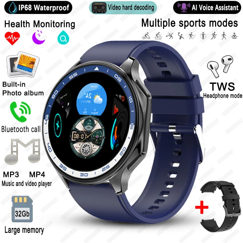Watch X AMOLED Smart Watch with 32GB & Bluetooth Call