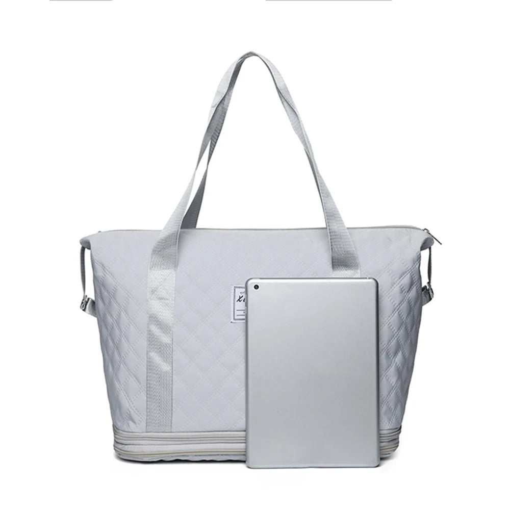 Travel Bag, Handheld Travel Bag, Large Capacity Expandable Fitness Bag, Outdoor Travel Luggage Bag, Storage Bag