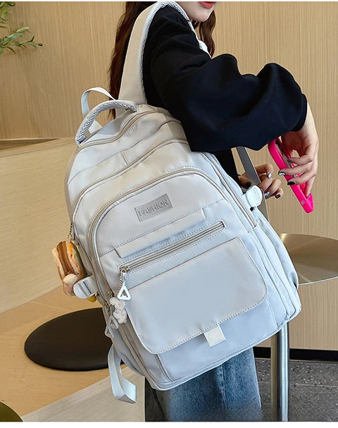 Large Waterproof School Backpack for Teens