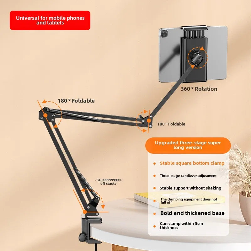 Adjustable Lazy Phone Stand – Bedside & Desktop Holder