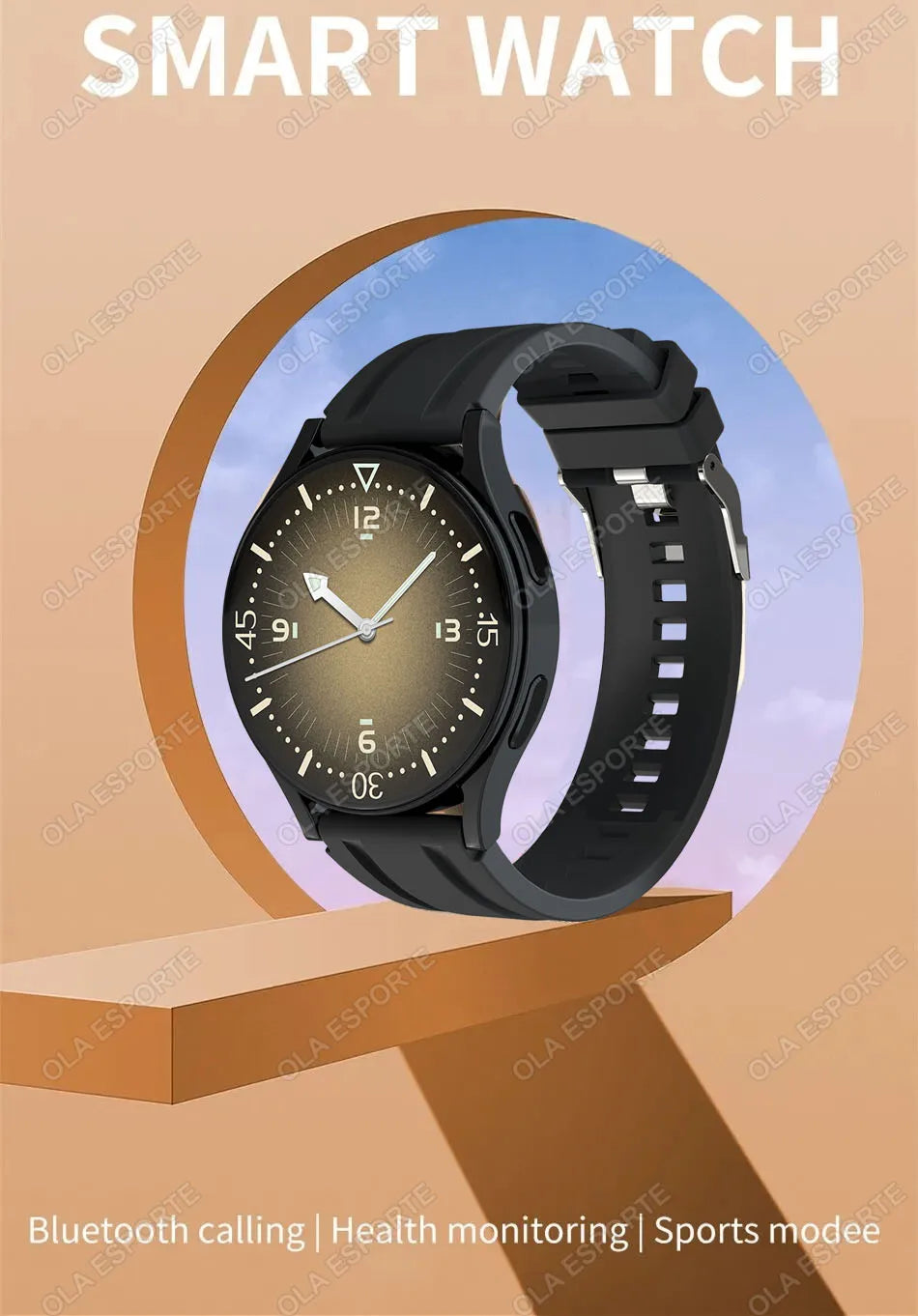 Smartwatch with Bluetooth Call & Fitness Tracker