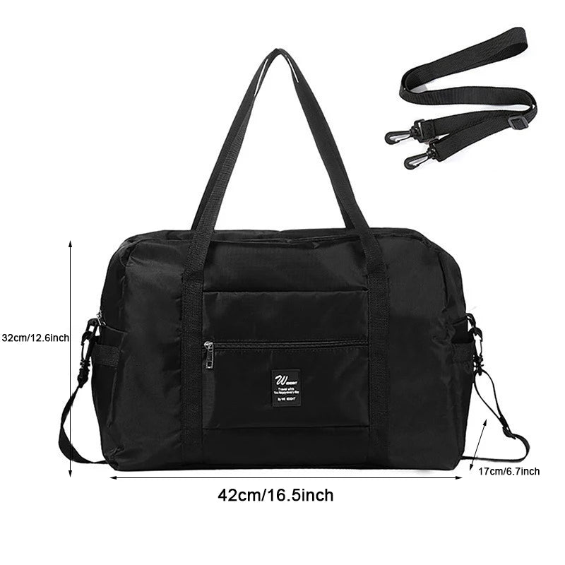 Travel Luggage Handbag Large Capacity Multifunctional Adjustable Lightweight Business Trips Short Distance Clothing Storage Bag