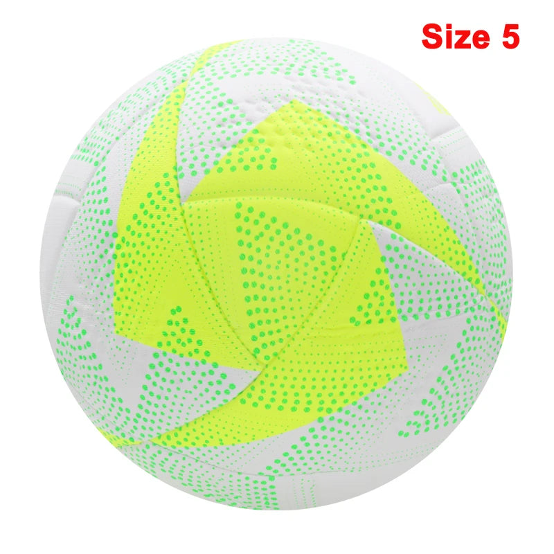 Premium Soccer Ball Size 4 & 5 – PU Seamless Outdoor Football