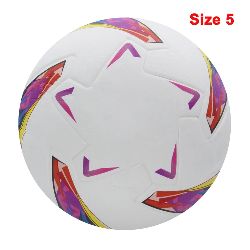Premium Soccer Ball Size 4 & 5 – PU Seamless Outdoor Football