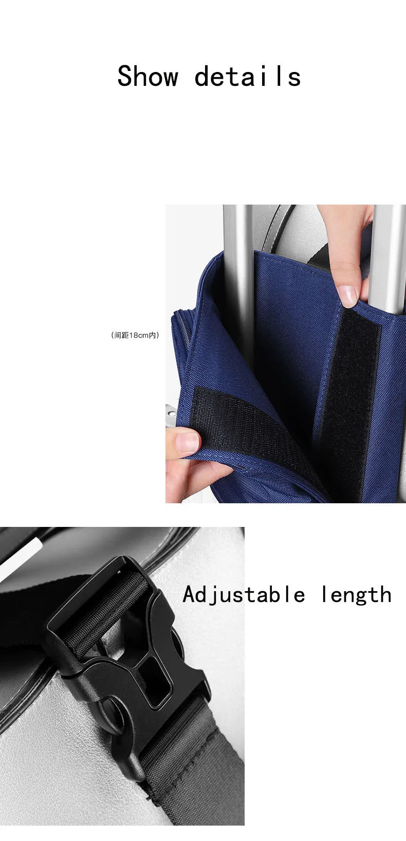 Travel luggage Suitcase Storage Belt Elastic Telescopic Travel Bag  For Suitcase Fixed Bag Travel Accessories Mini Travel Bag